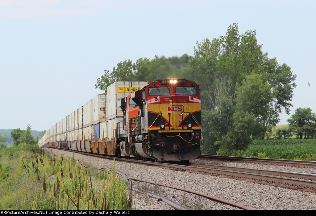 KCSM 4081 BNSF 7693